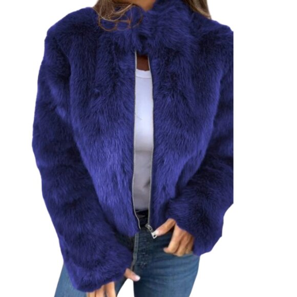 Phienom Faux Fur Jacket - Picture 2 of 7